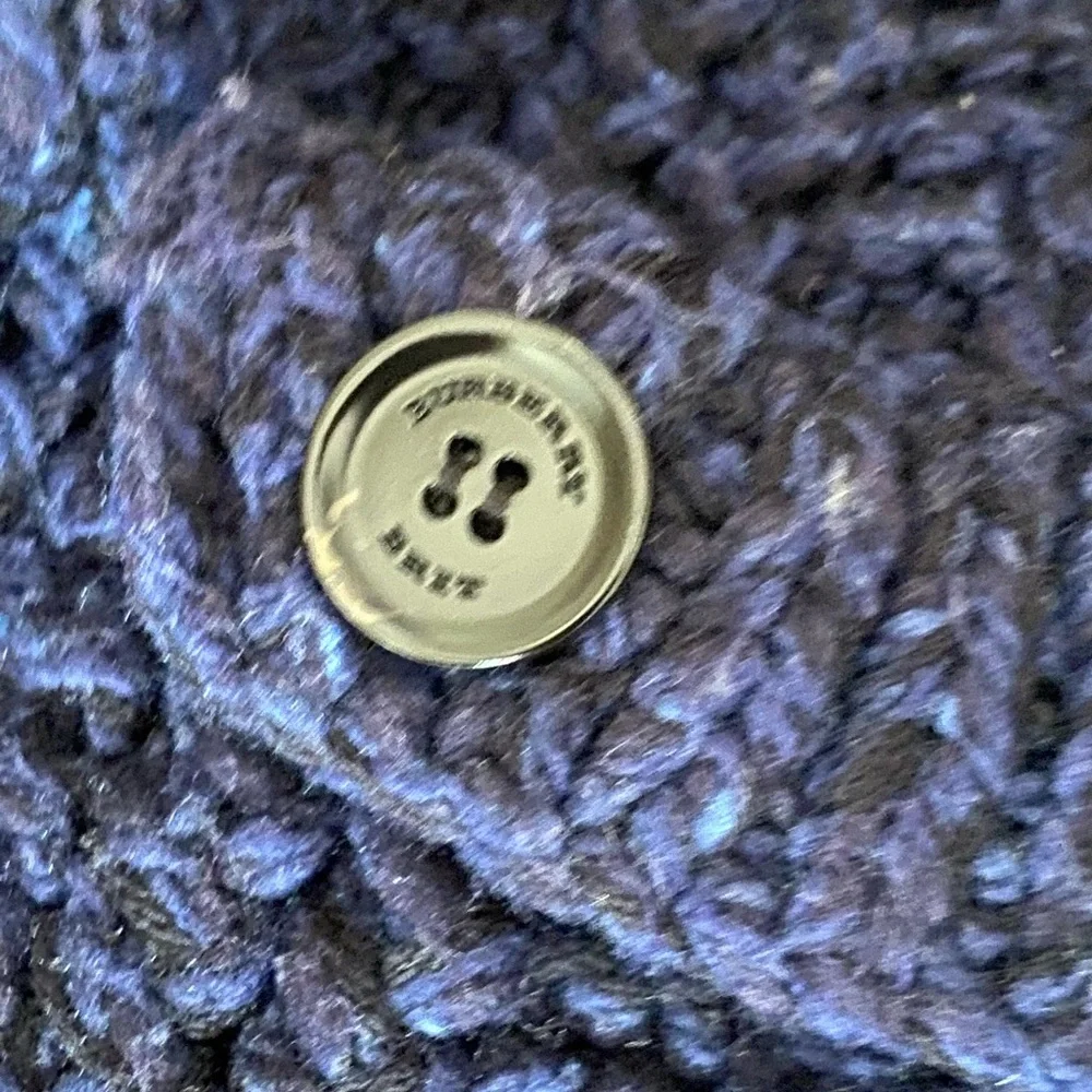 Burberry heavy knit cardigan
